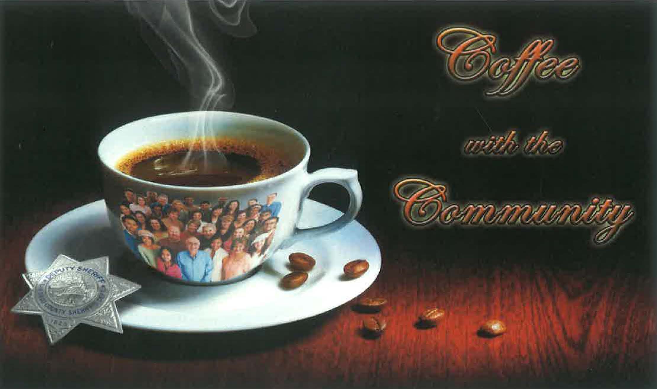 Sheriff Community Coffee Graphic